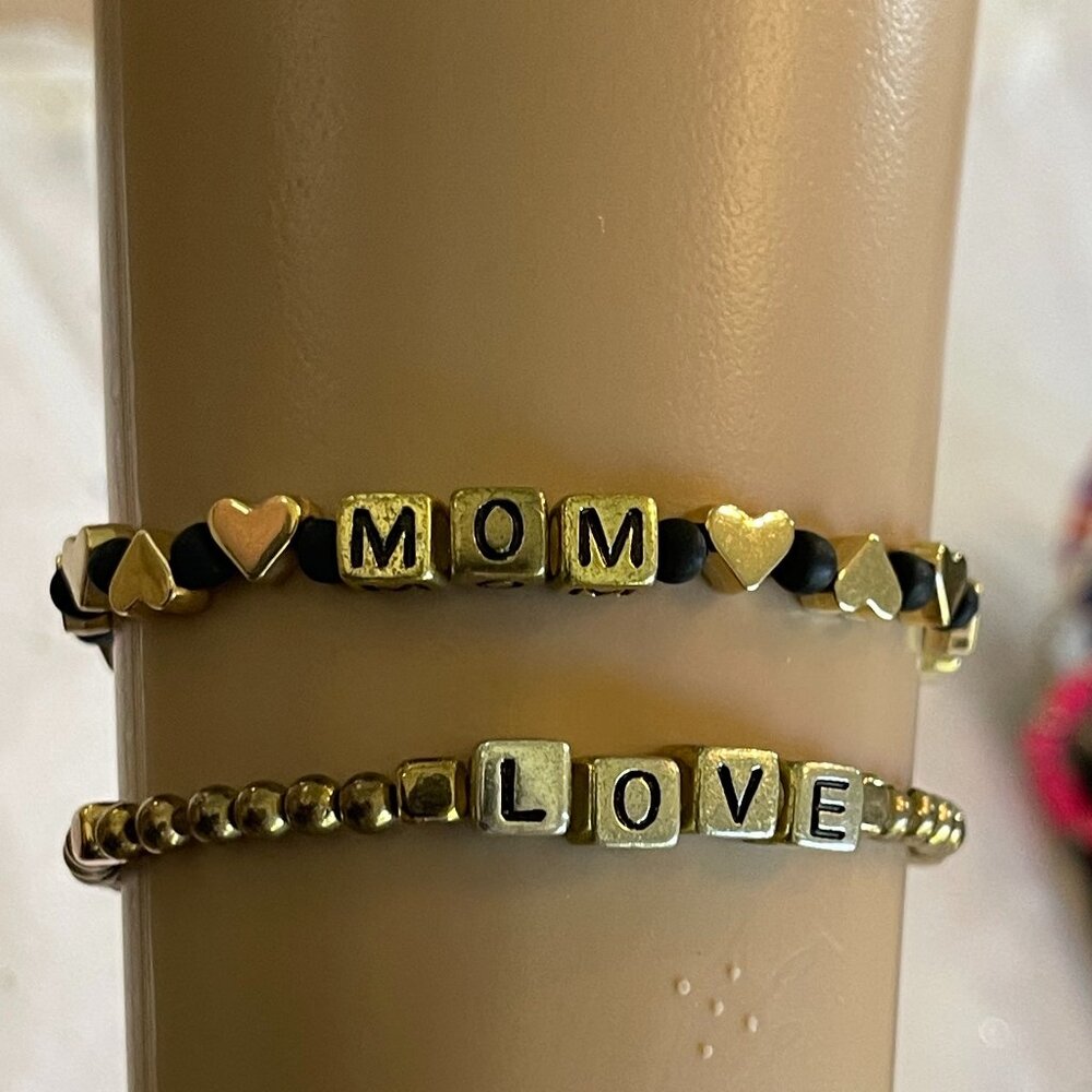 MOM Beaded Bracelets
